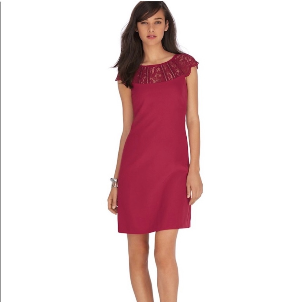 WHBM red dress